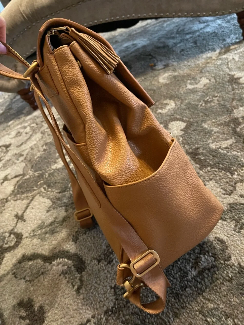 Freshly Picked Classic Diaper Bag Toffee